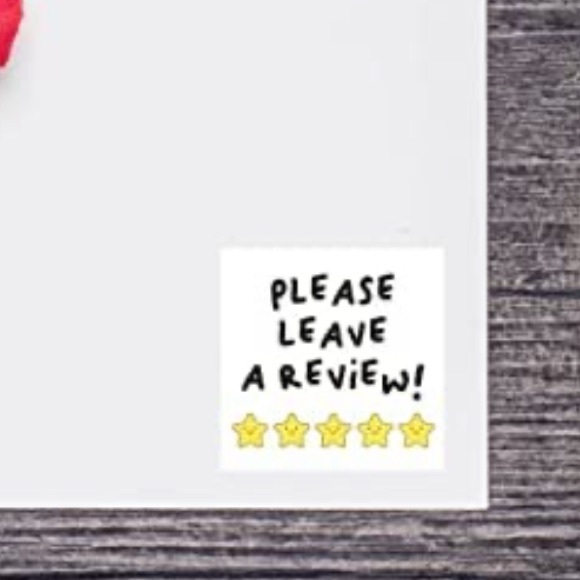 LAST SET!! ⭐️50 Please Leave a Review Star Stickers - Picture 5 of 6